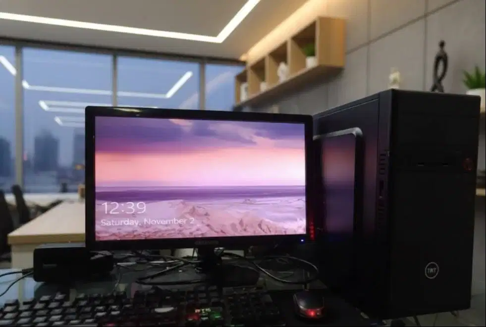 PC Fullset Game edit i5 3470 Ram 8GB VGA GT 730 4GB Monitor 19