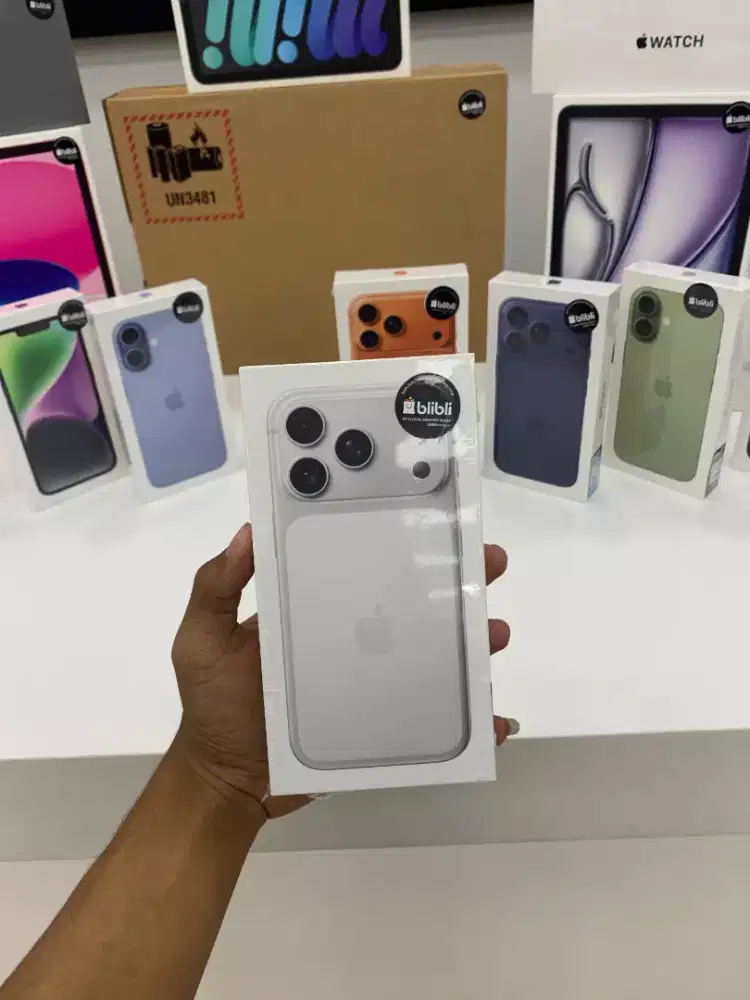 iphone 17 pro dan promax ready warna silver promo cicilan ringan