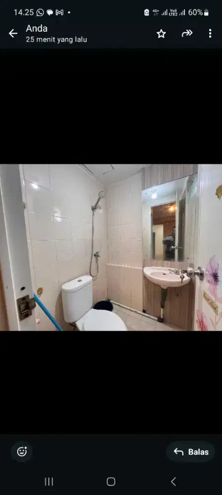 Sewa apartemen kalibata tower herbras posisi hook