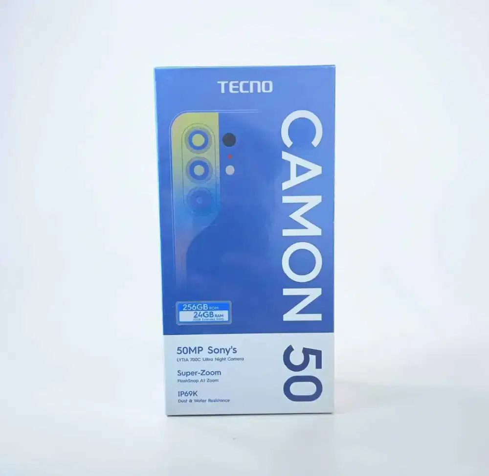 Tecno Camon 50 12+12/256 Cocok buat Hujanan