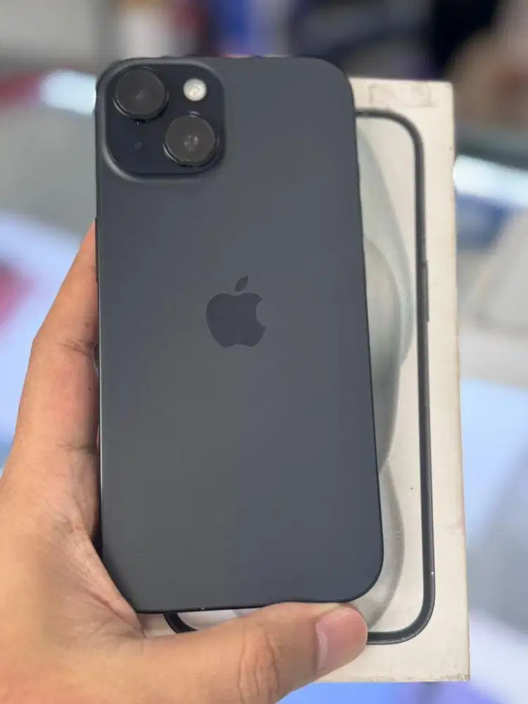 iPhone 15 128gb Black Resmi