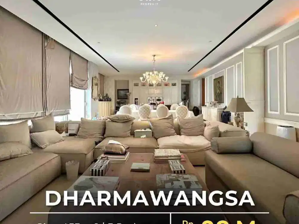 LUXURIOUS APARTEMENT, PREMIUM LOCATION di DHARMAWANGSA KEBAYORAN BARU JAKARTA SELATAN
