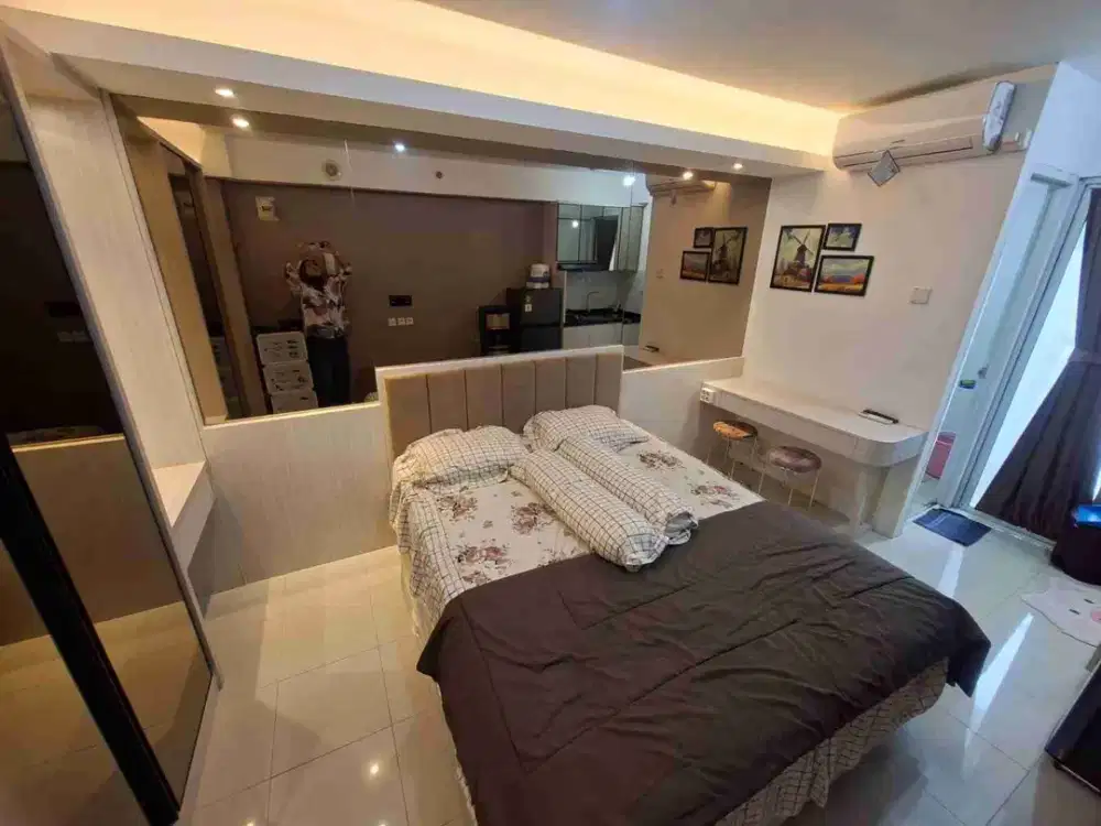 Disewakan Apartement studio full furnish di atas mall Bassura city