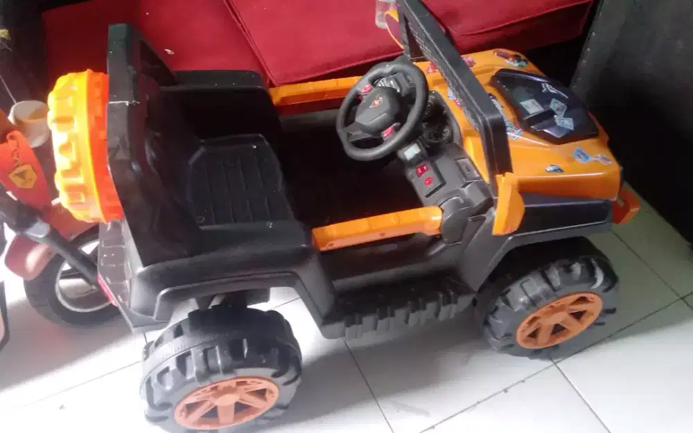 Mobilan anak pakai aki jual murah lok cilebut