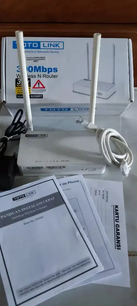 Tembak Wifi Penguat Wifi Totolink N355RT
