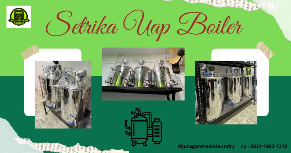 Setrika Uap Boiler