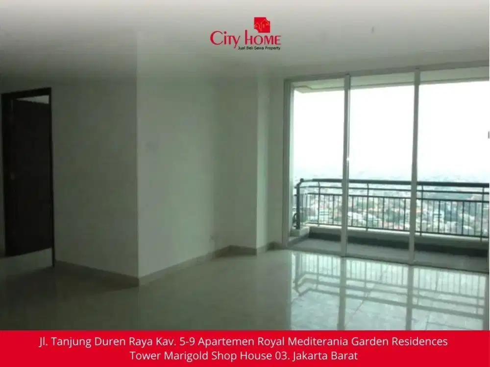 Disewakan Central Park Residence - 1 Bedroom Unfurnished !!!