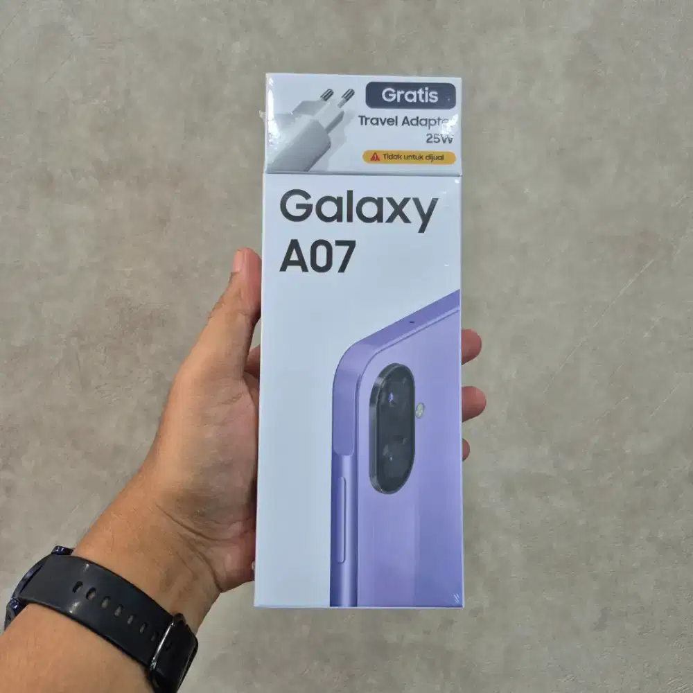Termurah!!! Samsung A07 4/128GB garansi resmi 1 tahun