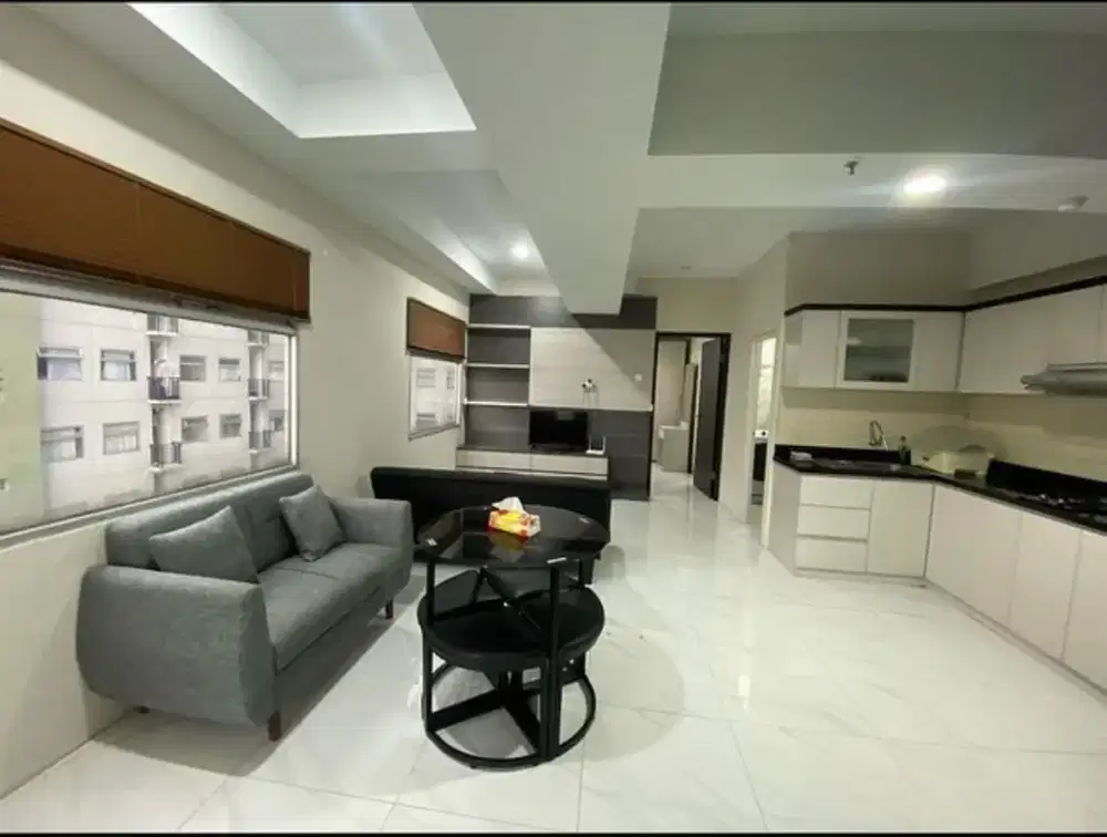 sewa cepat bagus murah apartemen grand asia afrika GAA 3 BR furnished