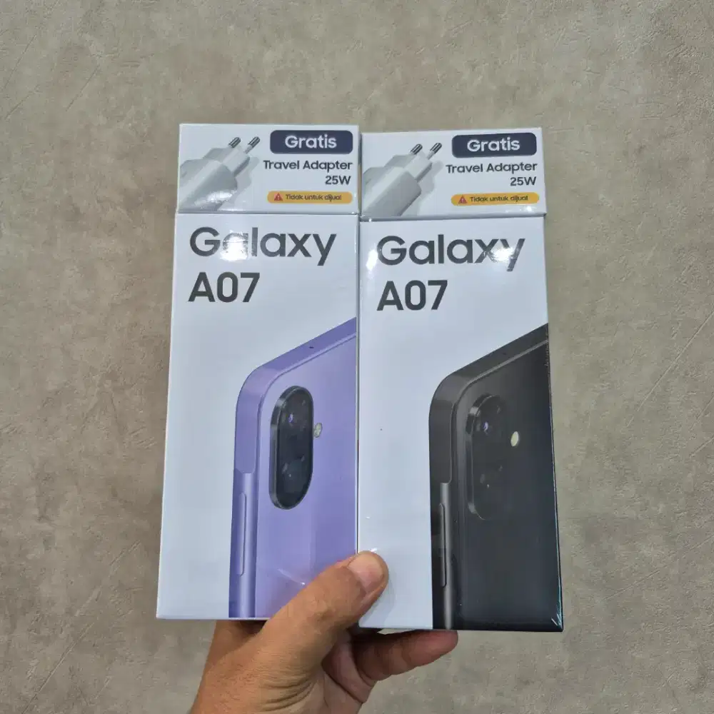 Termurah!!! Samsung A07 8/256GB garansi resmi 1 tahun