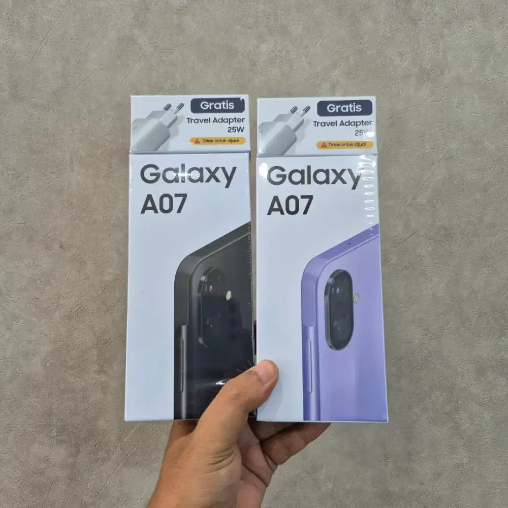 Termurah!!! Samsung A07 4/64GB garansi resmi 1 tahun