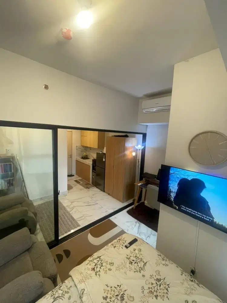 Dijual 1 BR Furnished | The Parc South City | Lantai 7 | Negotiable