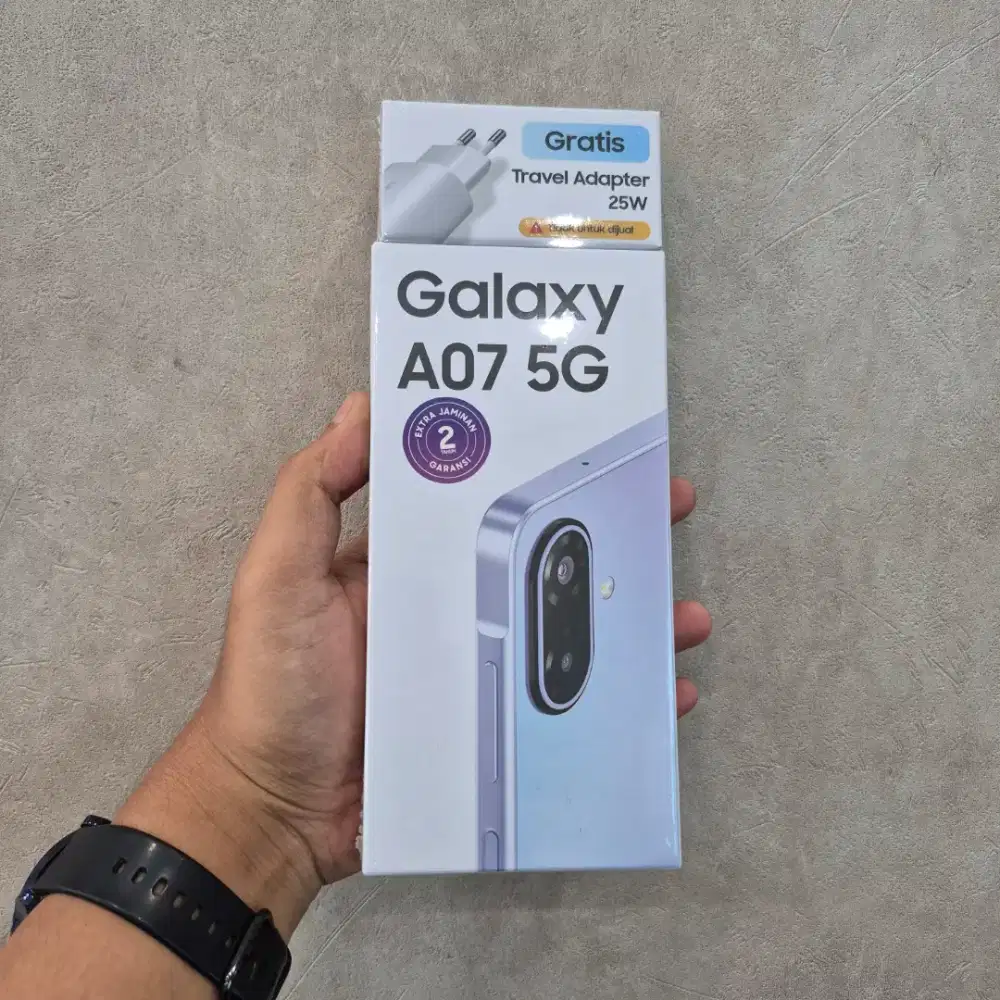 Termurah!!! Samsung A07 5G 6/128GB garansi resmi 1 tahun