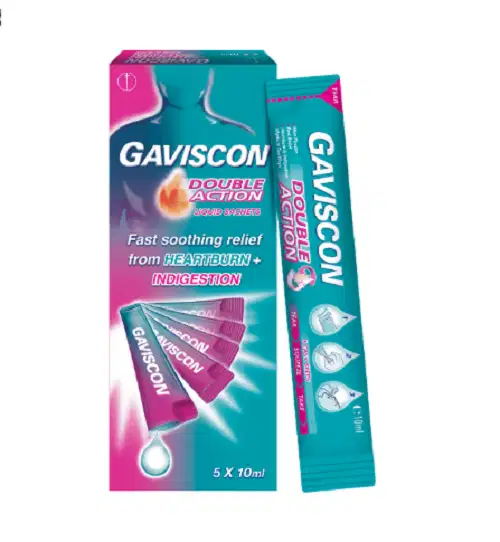 Gaviscon Double Action 5sachet x 10g - Malaysia
