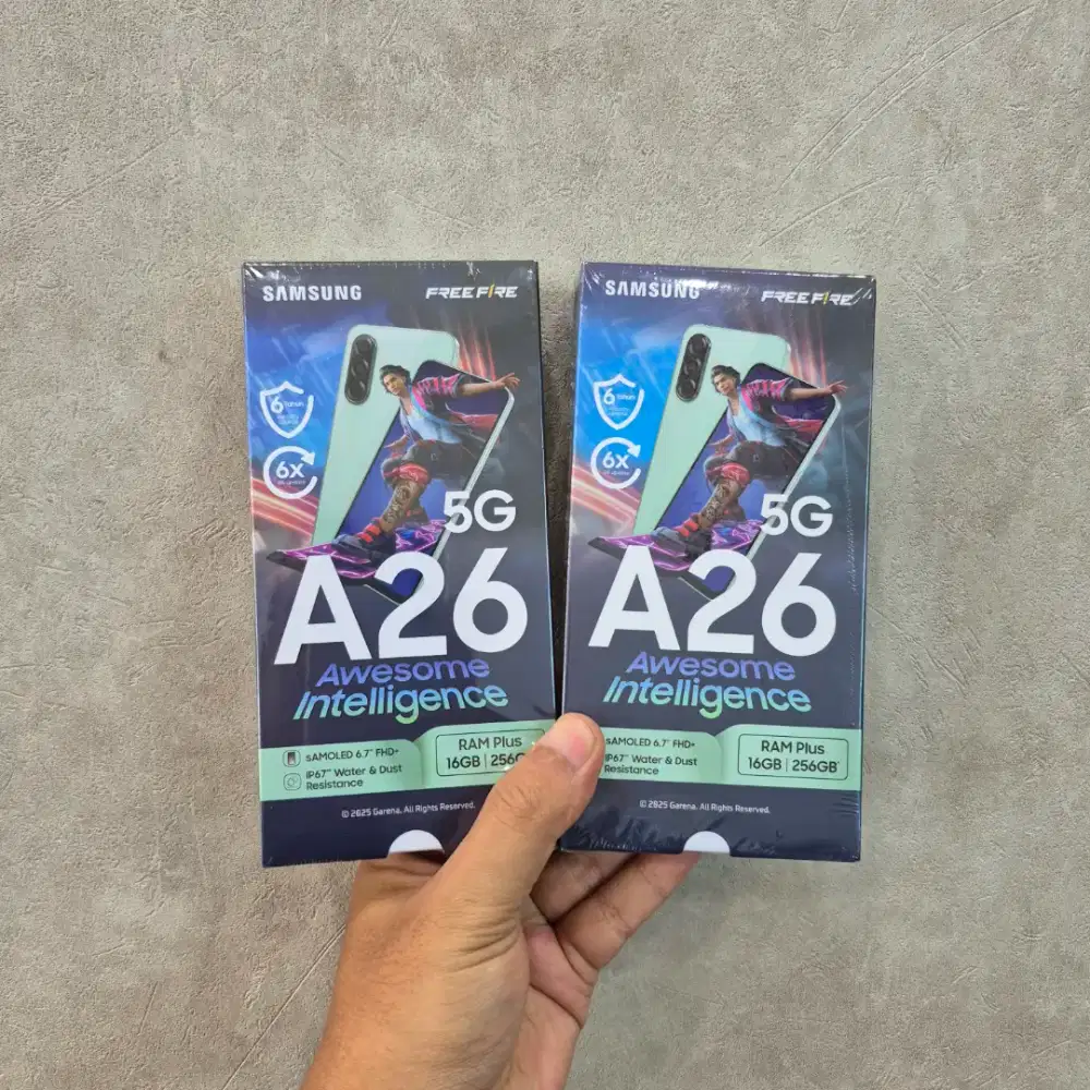 Termurah!!! Samsung A26 5G 8/256GB garansi resmi 1 tahun