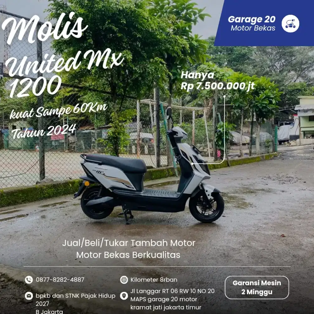 Molis united MX 1200 Tahun 2024