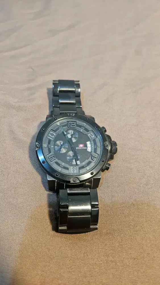 Jual jam tangan swiss army chrono