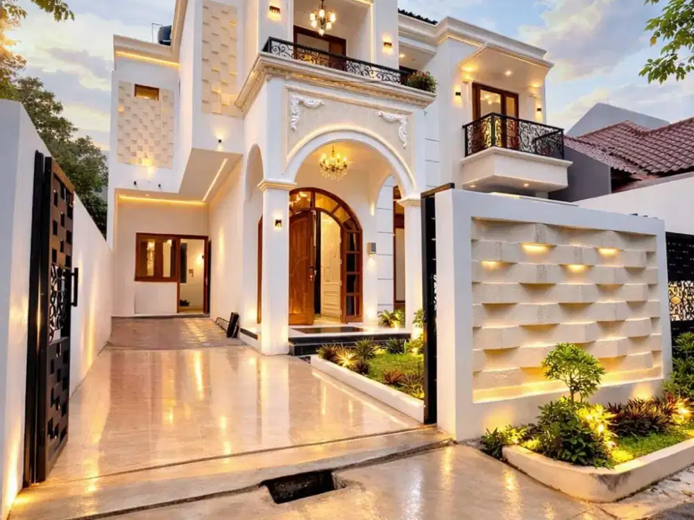 ZN13 Rumah Baru Mewah 215 m2 Lokasi Elit Pondok Kelapa Jakarta Timur