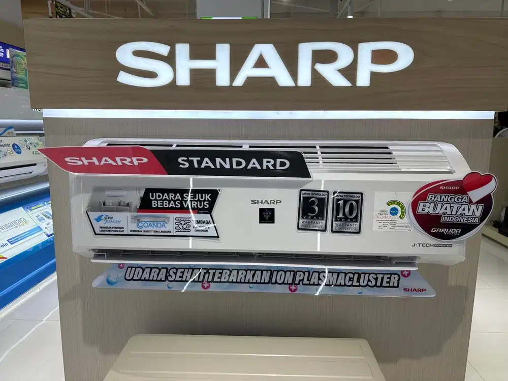 sharp ac inverter plasma 1.5 pk ah-xp13bmy