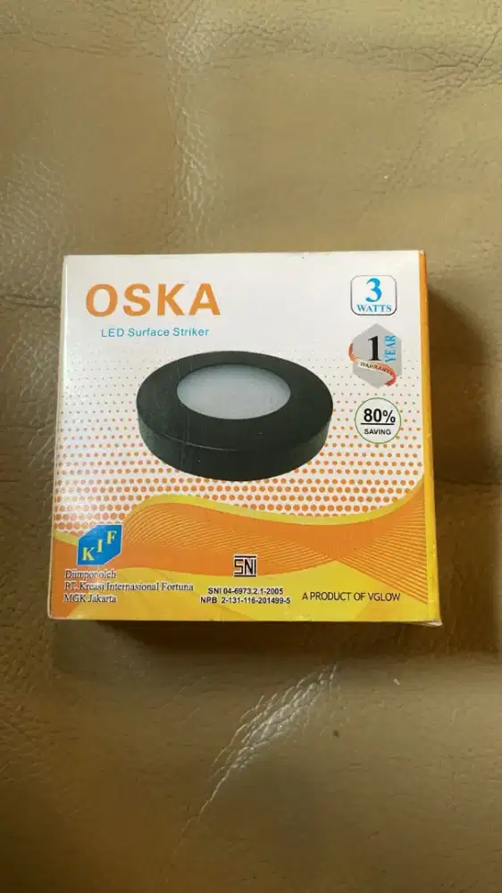 Lampu Sorot Oska Cahaya White