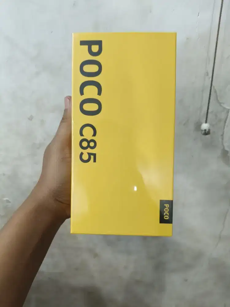 new poco c85 8/256 garansi resmi 1thn