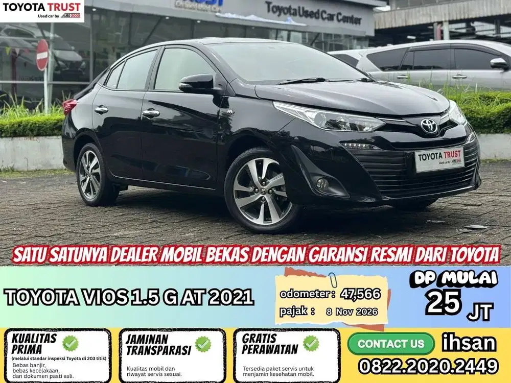 TOYOTA VIOS 1.5 G AT 2021