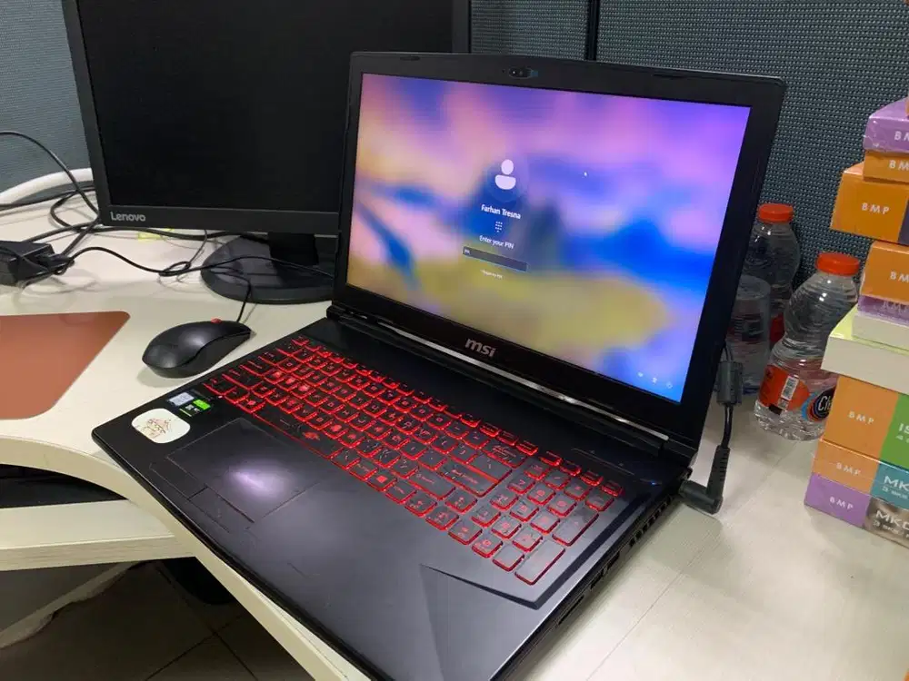 Laptop Gaming MSI GL63 8RCS Core i7 NVIDIA GeForce GTX 1050