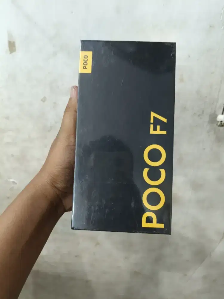 new poco f7 12/512 garansi resmi 1thn