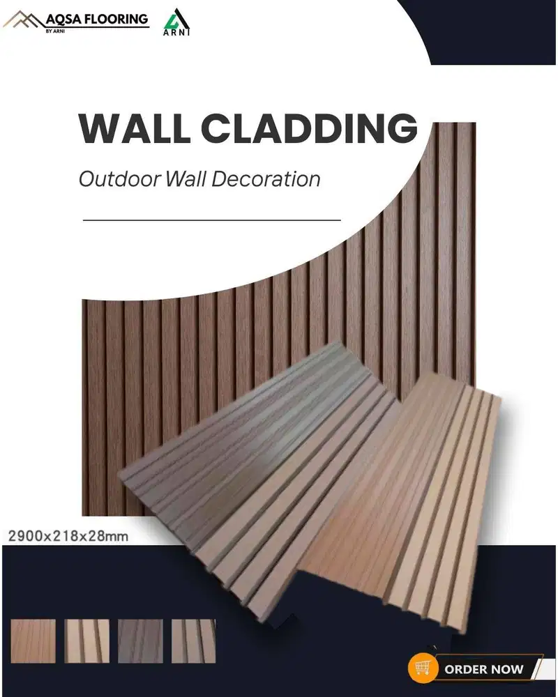 Wall Cladding Outdoor Decoration – Natural Look & Tahan Lama