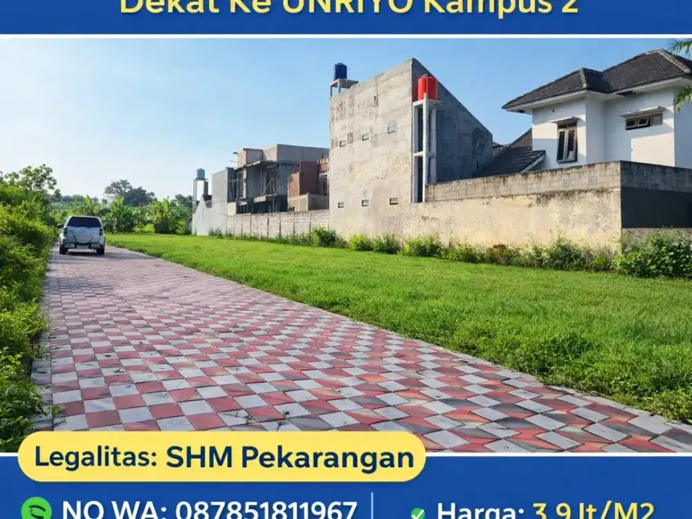 Tanah Maguwoharjo 3 menit dari  UNRIYO kampus 2