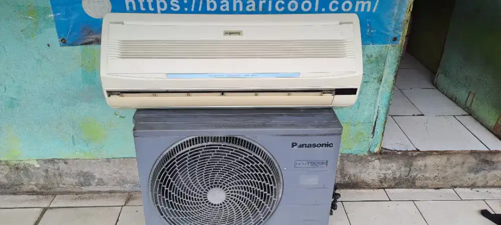 AC panasonic organic 1/2PK second