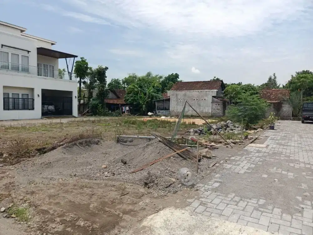 Tanah SHM Ready Tanah Jogja-Solo Dekat Pasar Prambanan