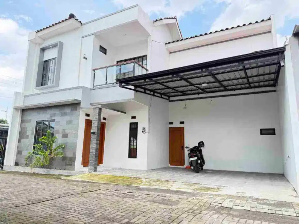 rumah minimalis cluster tengah kota Nusukan Banjarsari