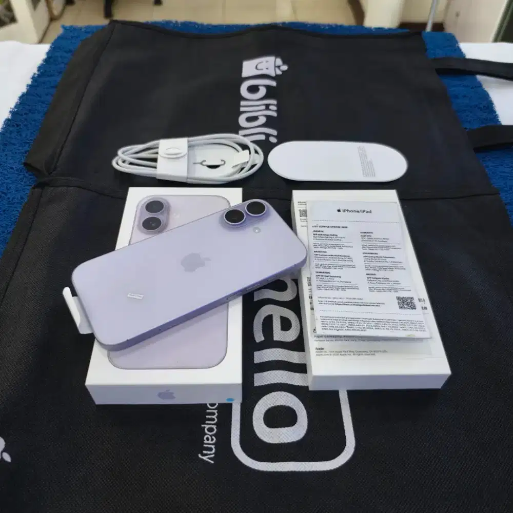 Iphone 17 256GB Pakai 4 Bln 99,9% Like new resmi iBox November 2026