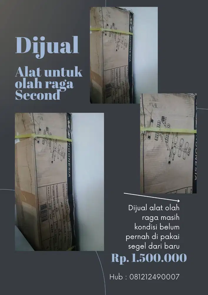 Dijual Alat olah raga