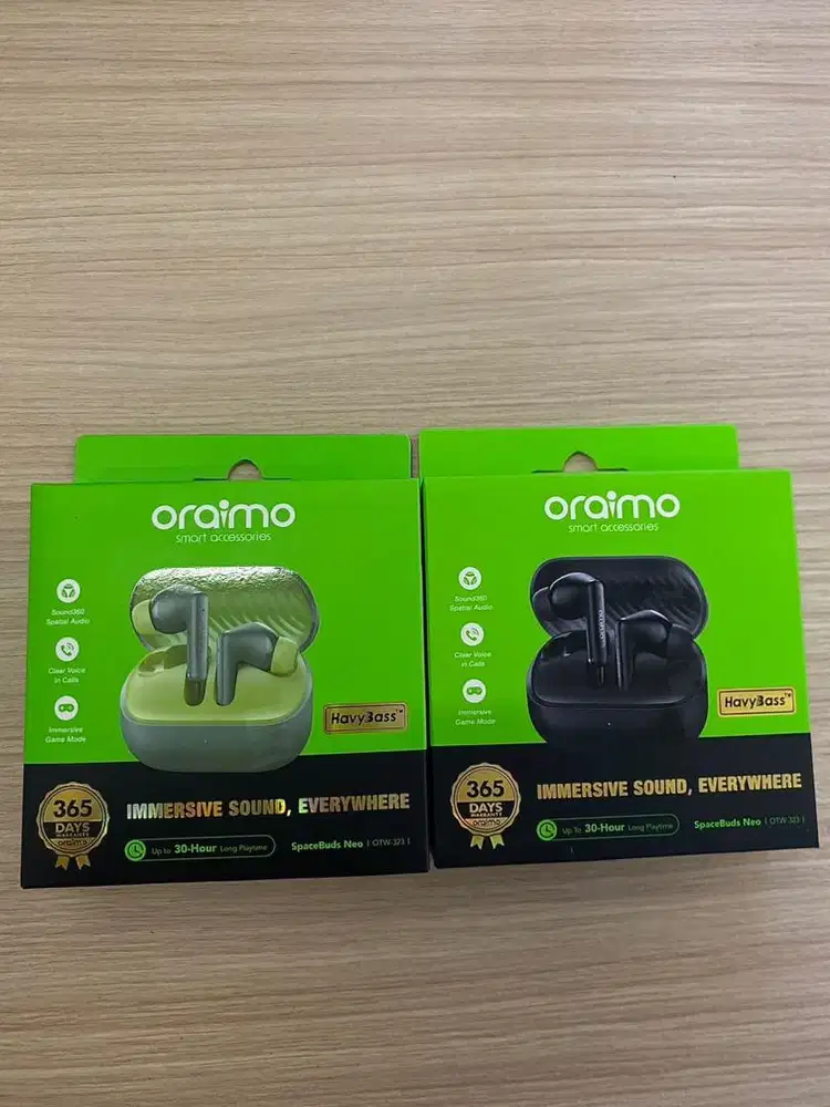 HF Oraimo TWS Otw 323 black/sage green