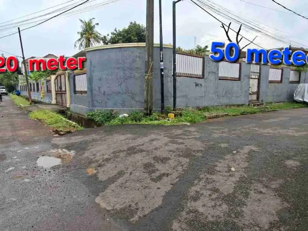 tanah kavling siap bangun di kavling marinir pondok kelapa