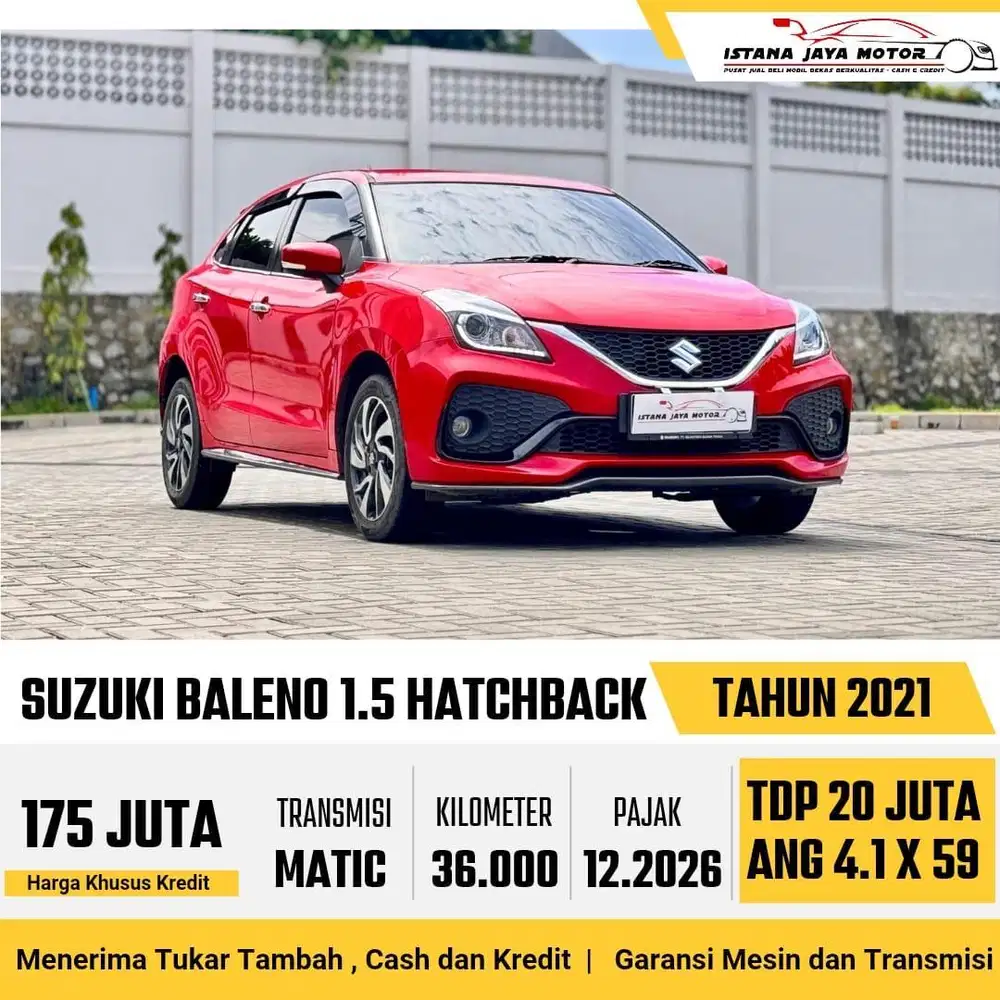 LOW KM Suzuki Baleno HB 1.4 AT 2021