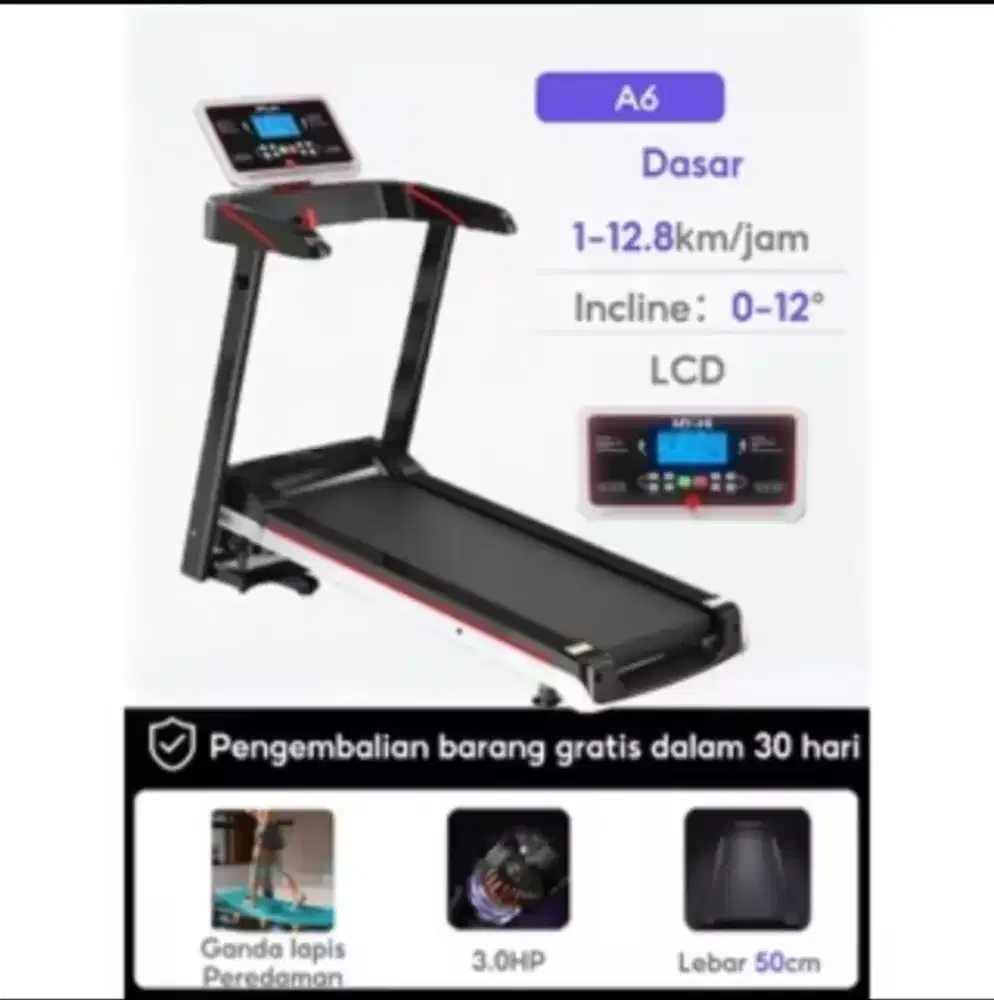 Preloved treadmill jarang banget dipakai