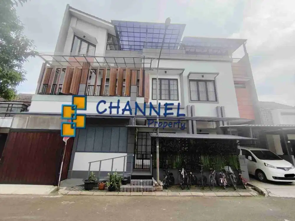 Jual Rumah Mewah Ada Kolam Renang Indoor Akses Dekat Tol Bintaro Jaya Tangsel, St