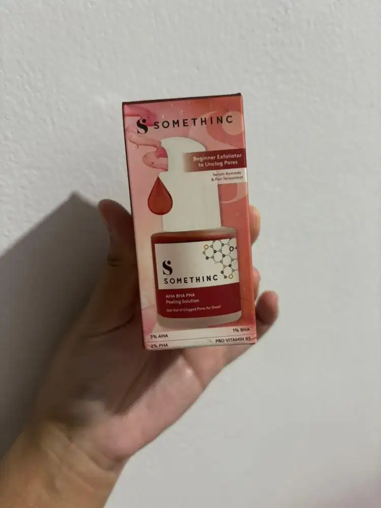SOMETHINC Peeling AHA BHA PHA LHA Serum EksfoliasiExfoliating Peeling