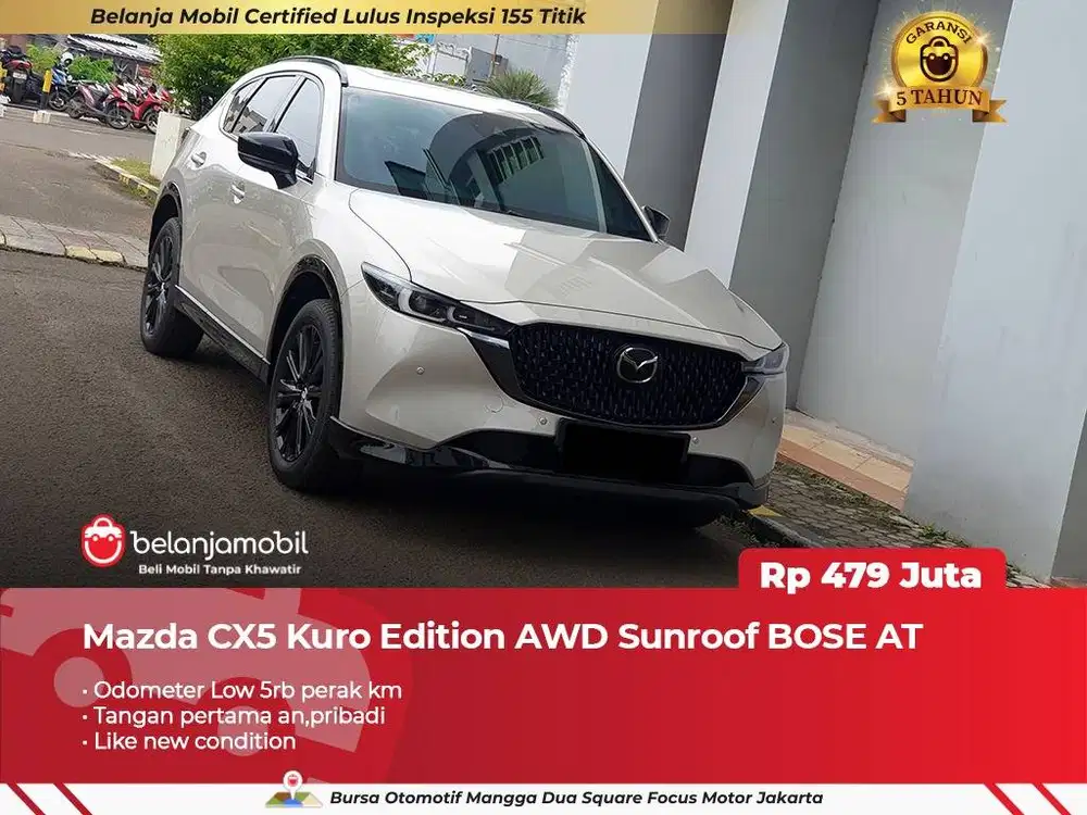 [ LOW KM 5RB ] Mazda CX5 CX 5 CX-5 Kuro Edition AWD Sunroof 2024 2025