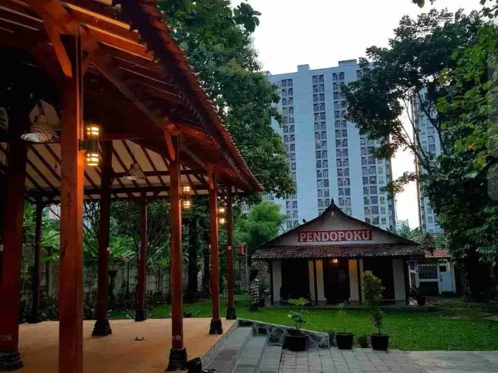 Dijual tanah dan Bangunan Pendopo  di Leguti BSD dekat Nusa Loka