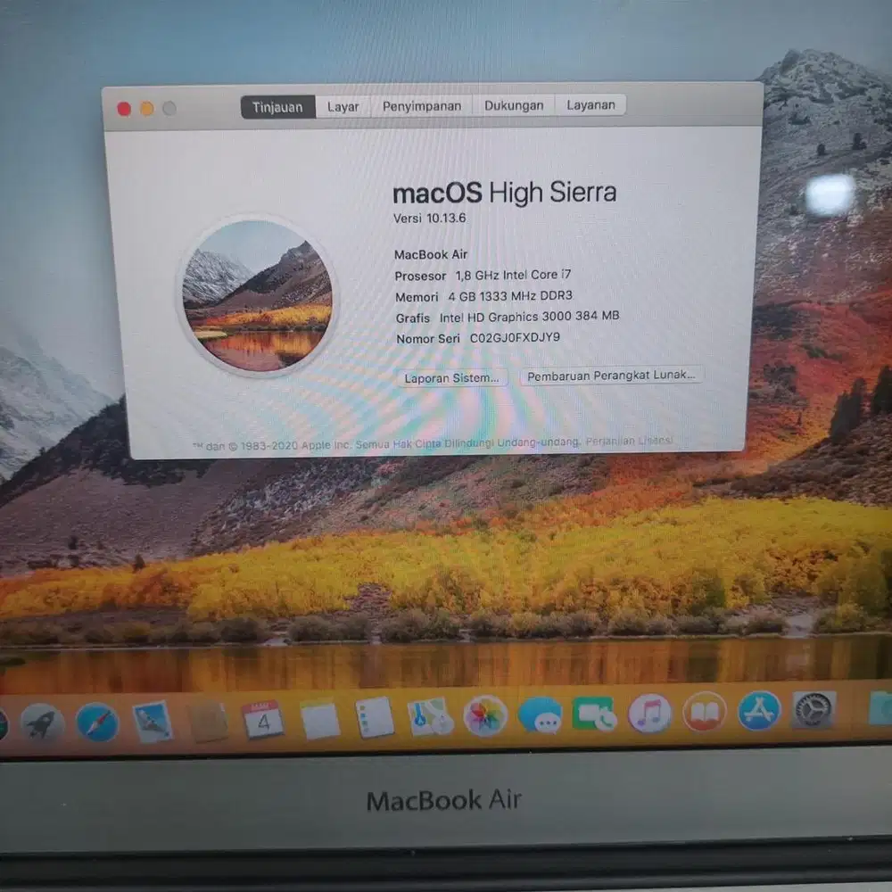 MacBook Air 11 inch Mid 2011 Intel Core i7