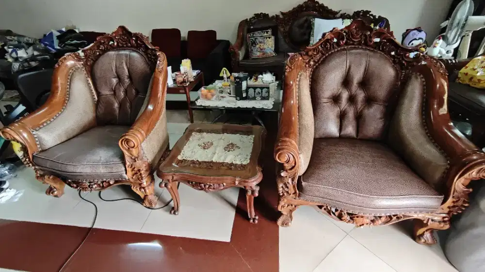 Sofa Kayu Jati Jepara