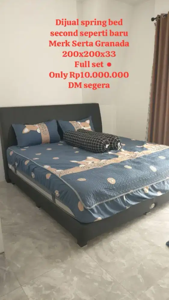 Spring bed SERTA  7 KAKI