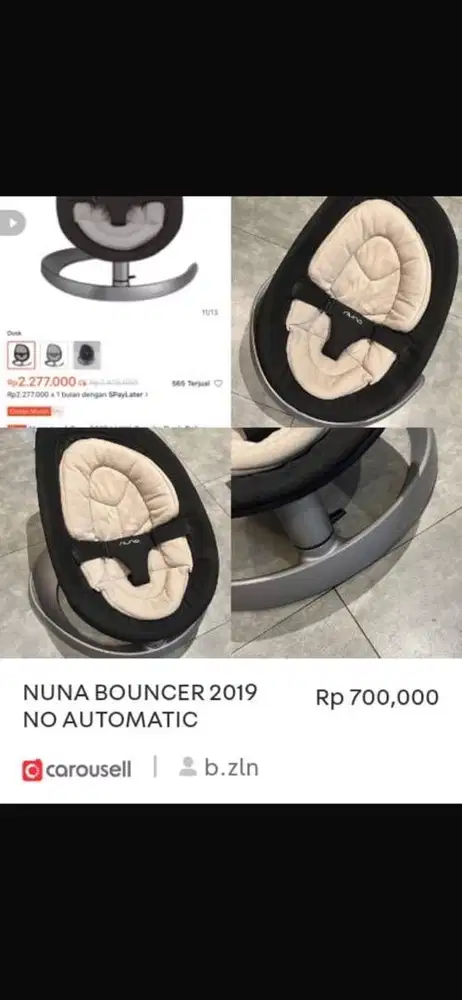 Nuna bouncer 2019