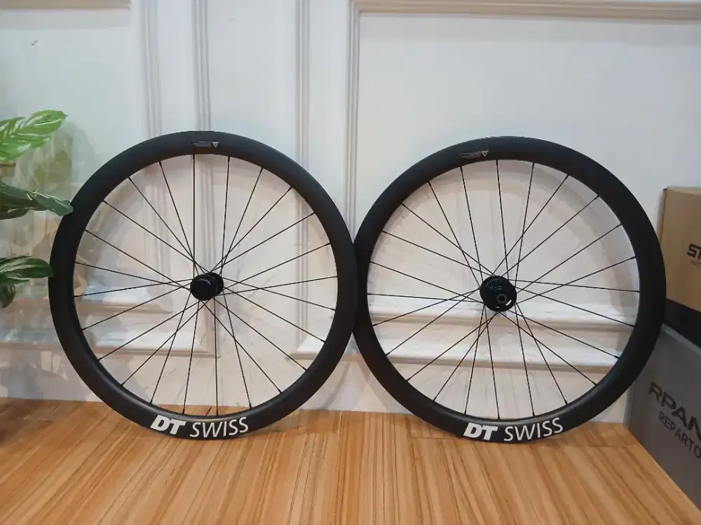 WHEELSET ROADBIKE DTSWISS ACM 45MM DISCBRAKE CARBON SECOND