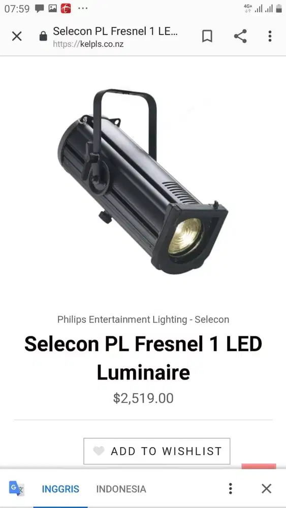 PLFRESNEL1 MKII LED