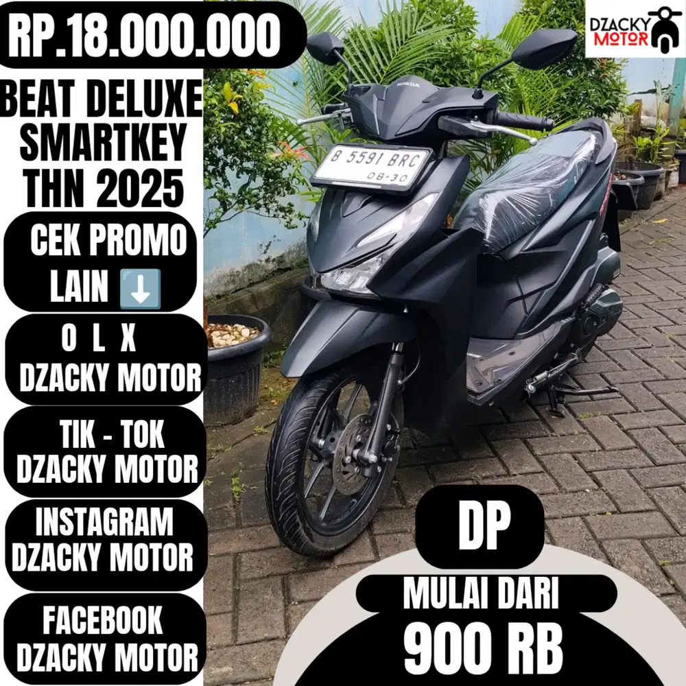 BEAT DELUXE SMARTKEY 2025 SECOND LIKE NEW